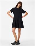 PCDISSO SS O-NECK DRESS JRS NOOS BC black