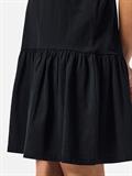 PCDISSO SS O-NECK DRESS JRS NOOS BC black
