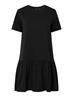 PCDISSO SS O-NECK DRESS JRS NOOS BC black