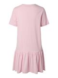 PCDISSO SS O-NECK DRESS JRS NOOS BC roseate spoonbill