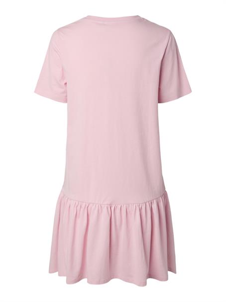 PCDISSO SS O-NECK DRESS JRS NOOS BC roseate spoonbill