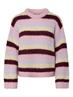 PCDORTHEA LS CHUNKY KNIT NOOS BC roseate spoonbill
