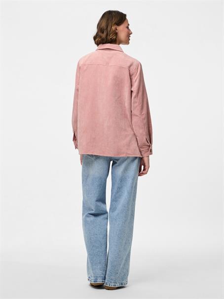 PCEFFI LS CORDUROY SHIRT WVN NOOS BC ash rose