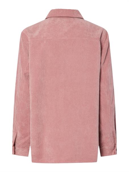 PCEFFI LS CORDUROY SHIRT WVN NOOS BC ash rose