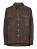 PCEFFI LS CORDUROY SHIRT WVN NOOS BC hot fudge