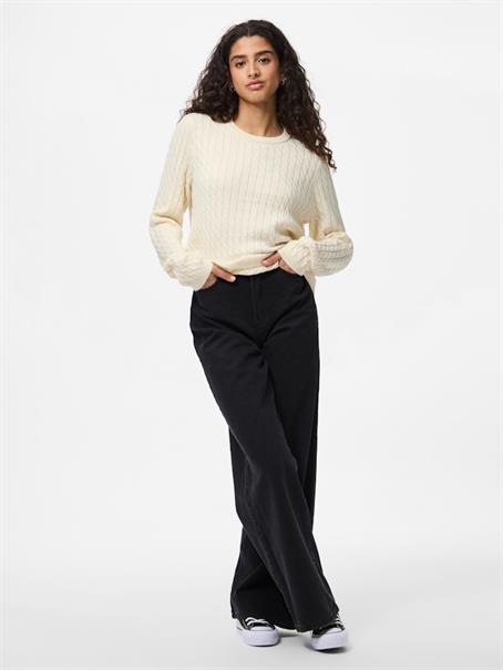 PCFIA LS CABLE KNIT NOOS BC birch