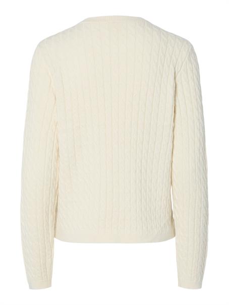 PCFIA LS CABLE KNIT NOOS BC birch