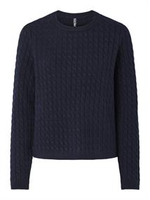 PCFIA LS CABLE KNIT NOOS BC maritime blue