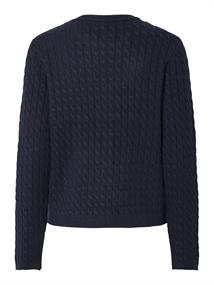 PCFIA LS CABLE KNIT NOOS BC maritime blue