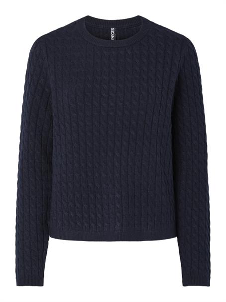 PCFIA LS CABLE KNIT NOOS BC maritime blue