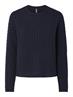 PCFIA LS CABLE KNIT NOOS BC maritime blue