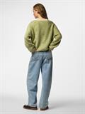 PCJENNA LS O-NECK KNIT NOOS BC whitecap gray5