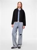 PCJOLENE LS BOMBER NOOS black