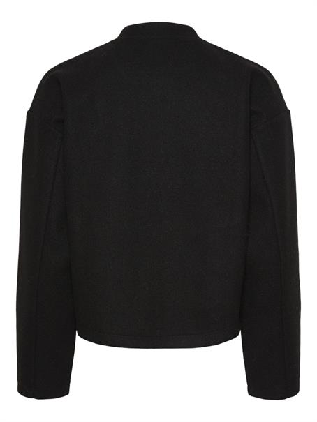 PCJOLENE LS BOMBER NOOS black