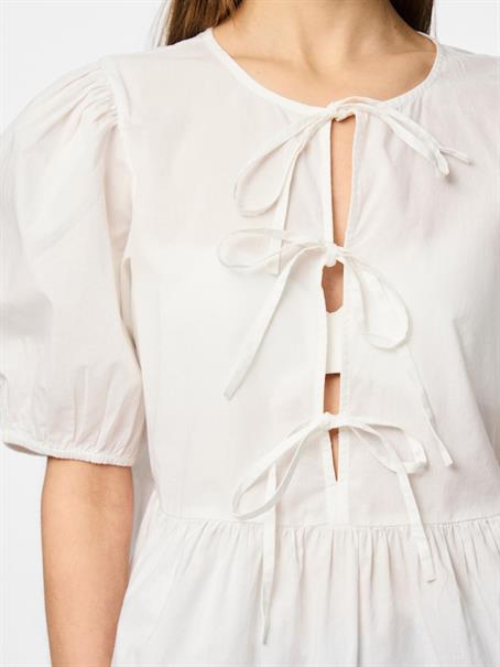 PCJOLLY 2/4 TIE TOP WVN NOOS BC bright white