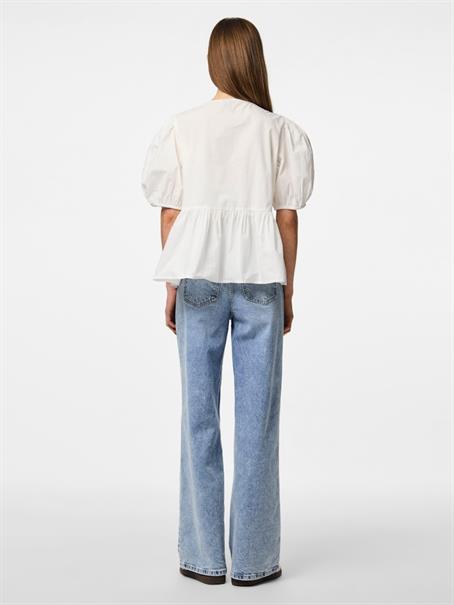 PCJOLLY 2/4 TIE TOP WVN NOOS BC bright white