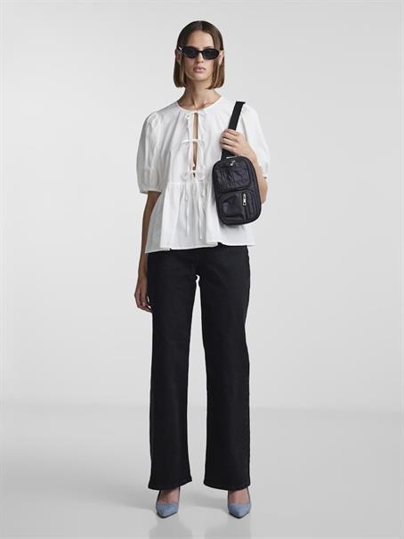 PCJOLLY 2/4 TIE TOP WVN NOOS BC bright white