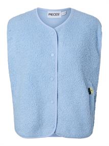 PCKATTY TEDDY VEST NOOS BC cashmere blue