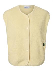 PCKATTY TEDDY VEST NOOS BC french vanilla