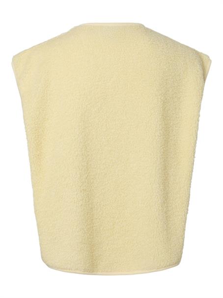 PCKATTY TEDDY VEST NOOS BC french vanilla