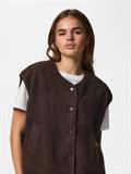 PCKATTY TEDDY VEST NOOS BC hot fudge