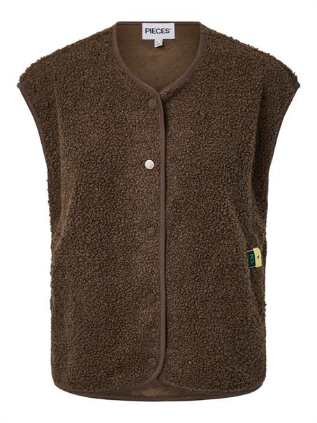 PCKATTY TEDDY VEST NOOS BC morel