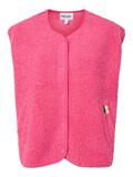 PCKATTY TEDDY VEST NOOS BC shocking pink