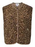 PCKATTY TEDDY VEST NOOS BC tannin