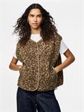 PCKATTY TEDDY VEST NOOS BC tannin