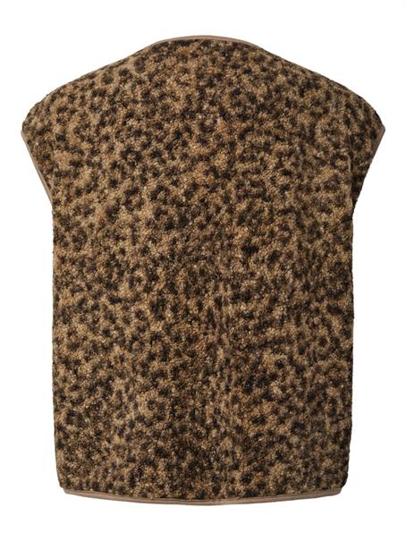 PCKATTY TEDDY VEST NOOS BC tannin