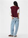 PCKATTY TEDDY VEST NOOS BC tawny port