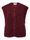 PCKATTY TEDDY VEST NOOS BC tawny port