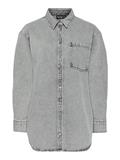 PCMAISIE LS DENIM SHIRT NOOS BC grey denim