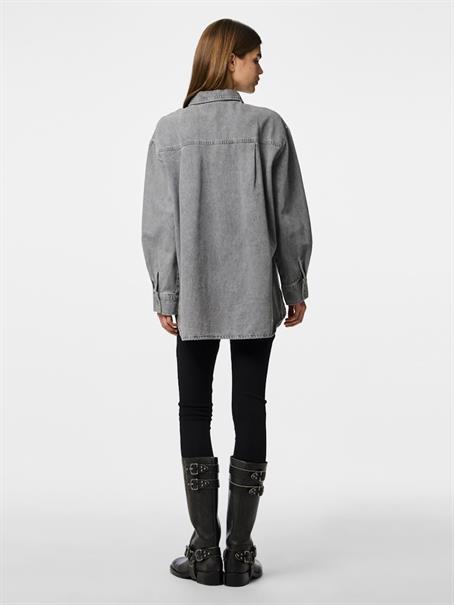 PCMAISIE LS DENIM SHIRT NOOS BC grey denim