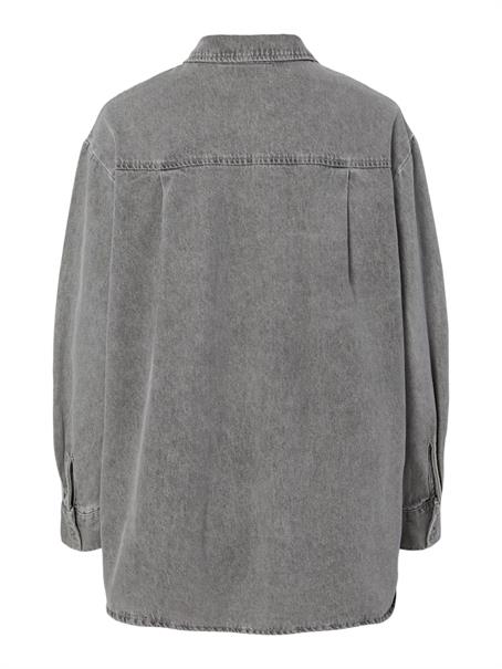 PCMAISIE LS DENIM SHIRT NOOS BC grey denim
