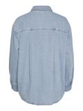 PCMAISIE LS DENIM SHIRT NOOS BC light blue denim