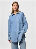 PCMAISIE LS DENIM SHIRT NOOS BC light blue denim