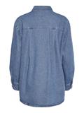 PCMAISIE LS DENIM SHIRT NOOS BC medium blue denim
