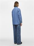 PCMAISIE LS DENIM SHIRT NOOS BC medium blue denim
