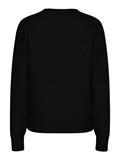 PCMALOU LS KNIT CARDIGAN NOOS BC black