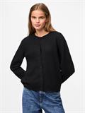 PCMALOU LS KNIT CARDIGAN NOOS BC black
