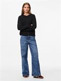 PCMALOU LS KNIT CARDIGAN NOOS BC black