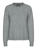 PCMALOU LS KNIT CARDIGAN NOOS BC medium grey melange