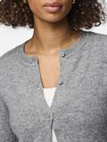PCMALOU LS KNIT CARDIGAN NOOS BC medium grey melange