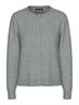 PCMALOU LS KNIT CARDIGAN NOOS BC medium grey melange
