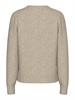 PCMALOU LS KNIT CARDIGAN NOOS BC taupe gray