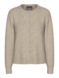 PCMALOU LS KNIT CARDIGAN NOOS BC taupe gray