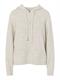 PCMALOU LS KNIT HOODIE NOOS BC birch