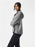 PCMALOU LS KNIT HOODIE NOOS BC medium grey melange