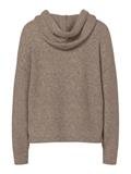 PCMALOU LS KNIT HOODIE NOOS BC taupe gray